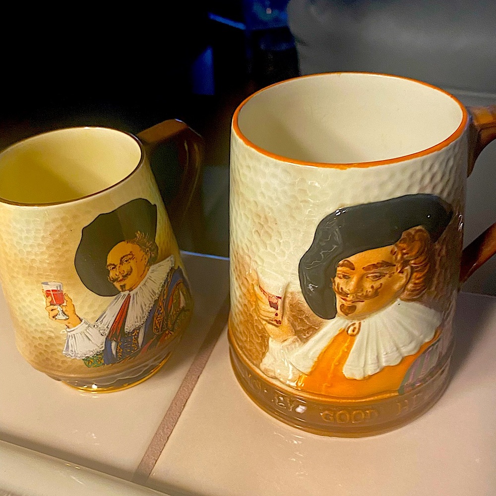 Vintage Cavalier Beer Steins (2)